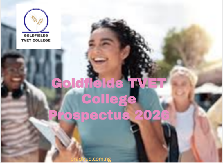 Goldfields TVET College Prospectus 2026