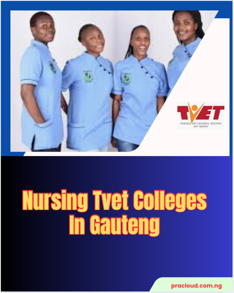 Nursing TVET Colleges In Gauteng