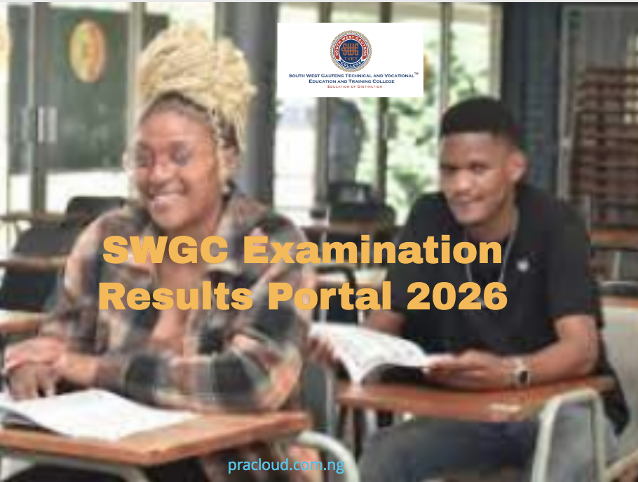 SWGC Examination Results Portal 2026
