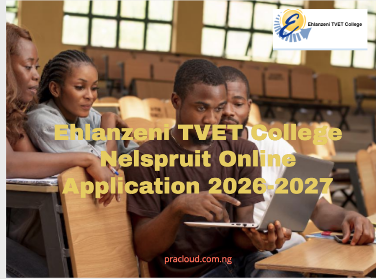 Ehlanzeni TVET College Nelspruit Online Application 2026-2027