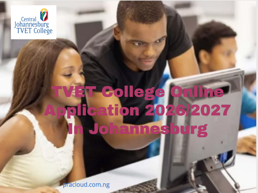 TVET College Online Application 2026-2027 In Johannesburg
