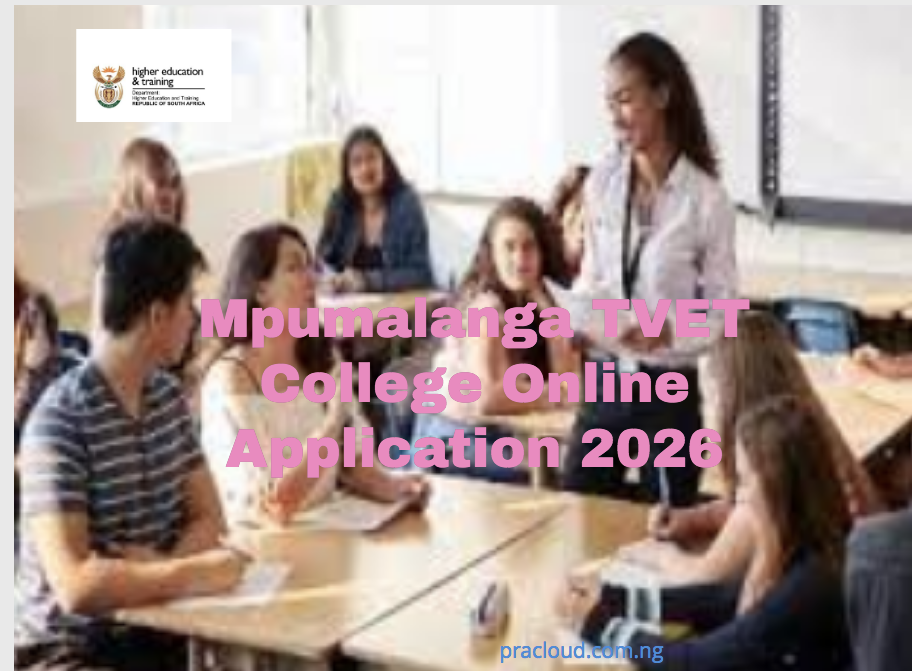 Mpumalanga TVET College Online Application 2026