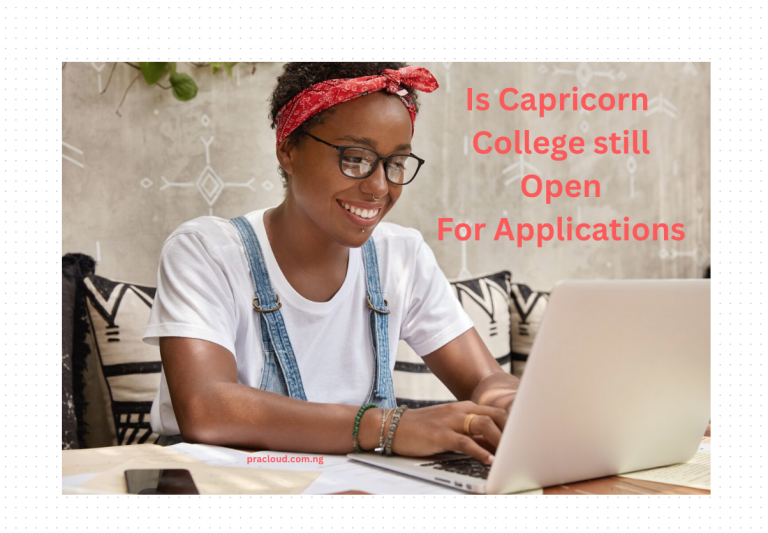 Is Capricorn College still Open For Applications
