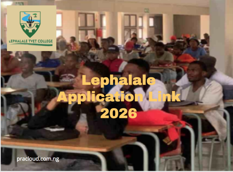 Lephalale Application Link 2026