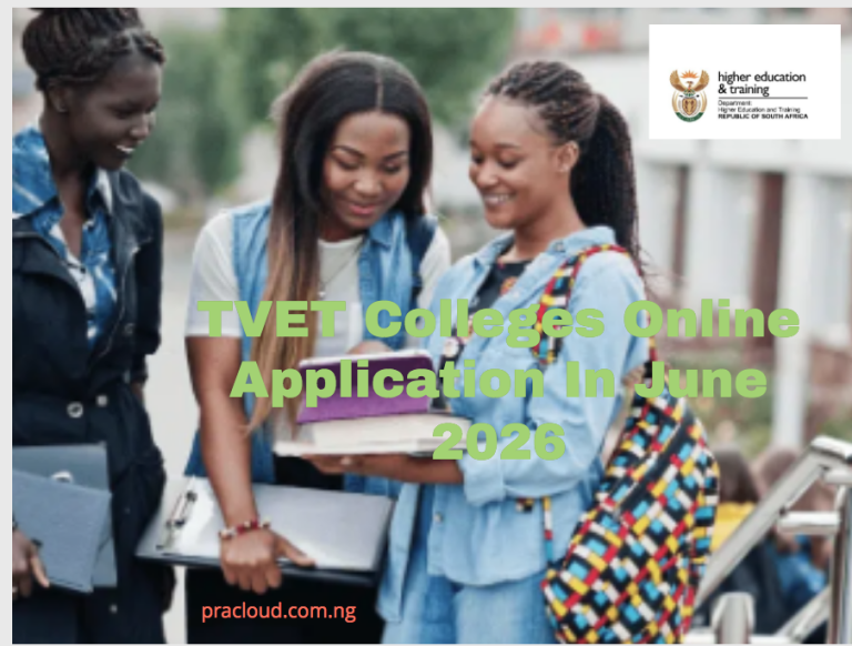 TVET College Online Application In June 2026