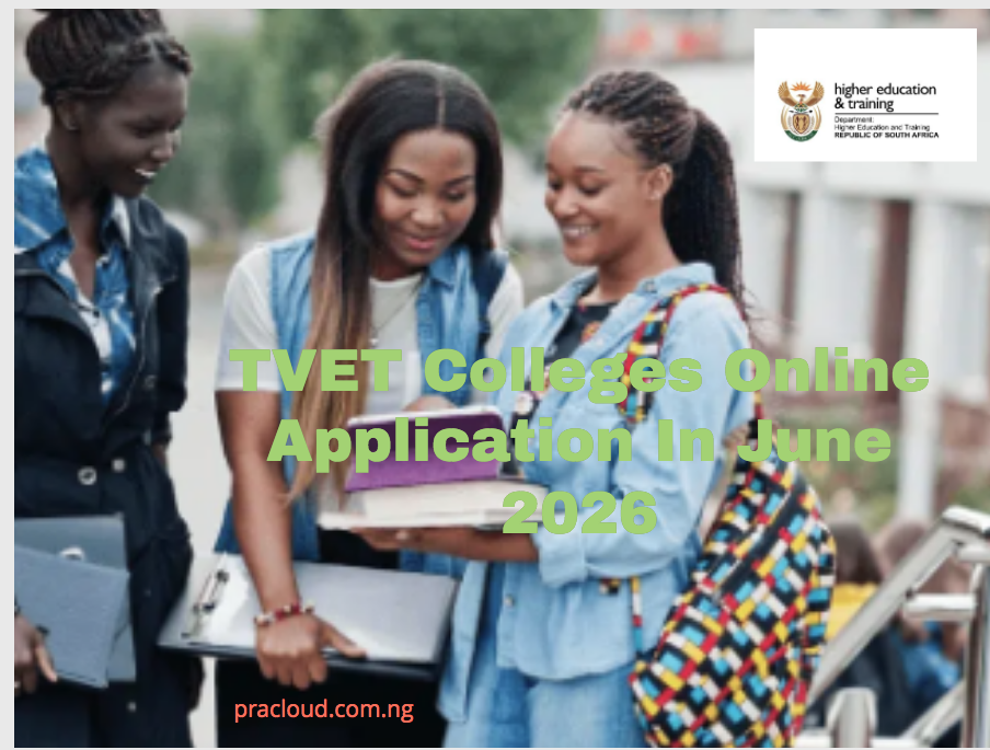 TVET College Online Application In June 2026