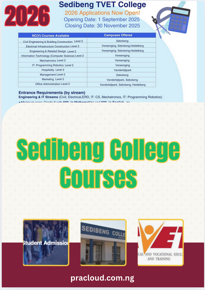 Sedibeng College Courses