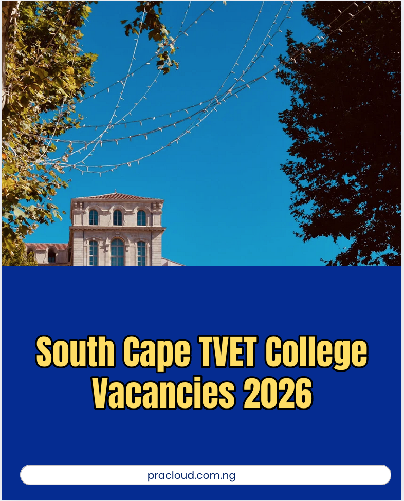 South Cape TVET College Vacancies 2026