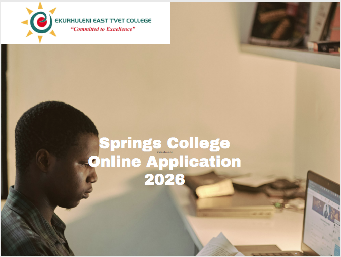 Springs College Online Application 2026