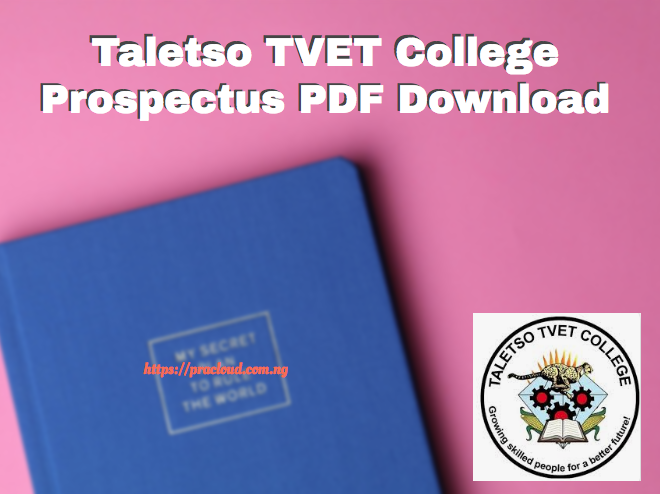 Taletso TVET College Prospectus PDF Download
