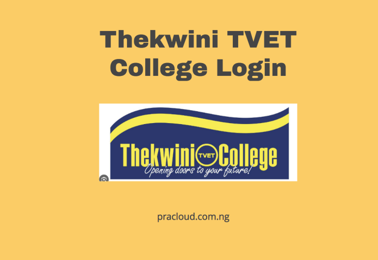 Thekwini TVET College Login