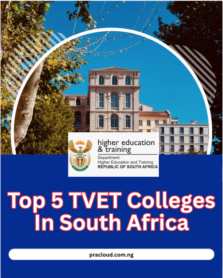 Top 5 TVET Colleges In South Africa