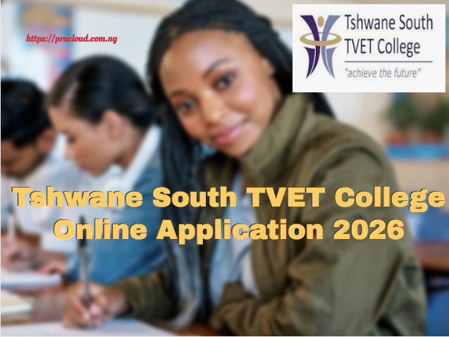 Tshwane South TVET College Online Application 2026