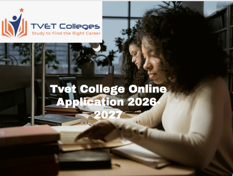 Tvet College Online Application 2026-2027