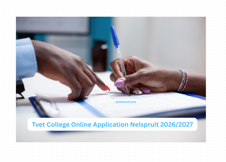 Tvet College Online Application Nelspruit 2026:2027