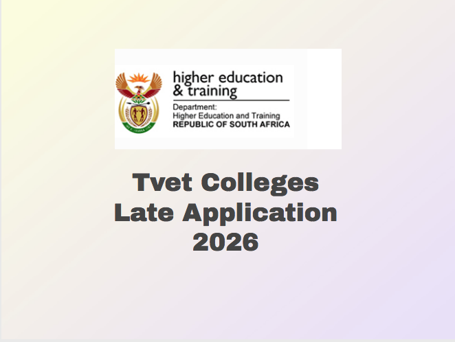 Tvet Colleges Late Application 2026