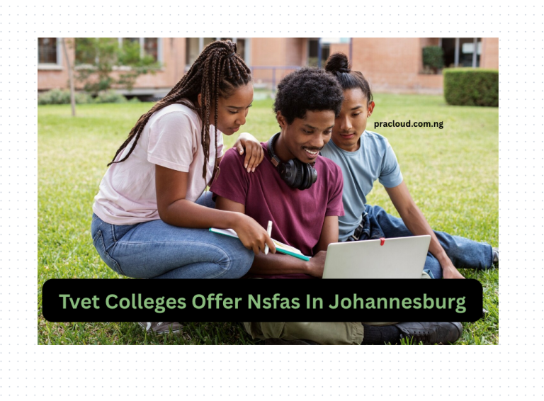 Tvet Colleges Offer Nsfas In Johannesburg
