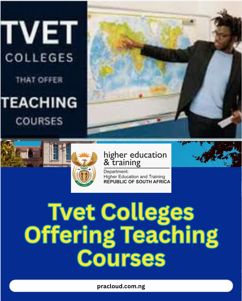 Tvet Colleges Offering Teaching Courses