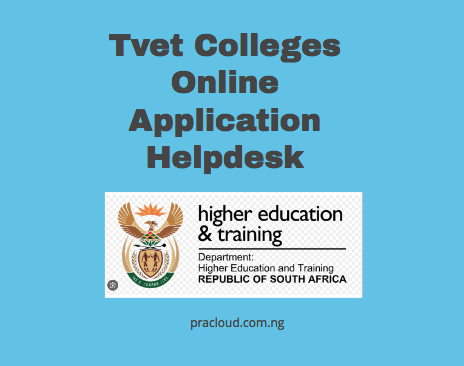 Tvet Colleges Online Application Helpdesk