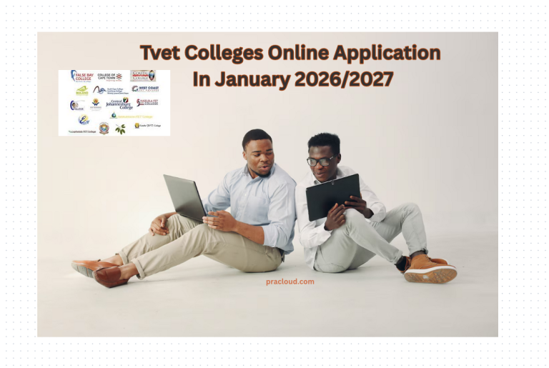 Tvet Colleges Online Application In January 2026/2027