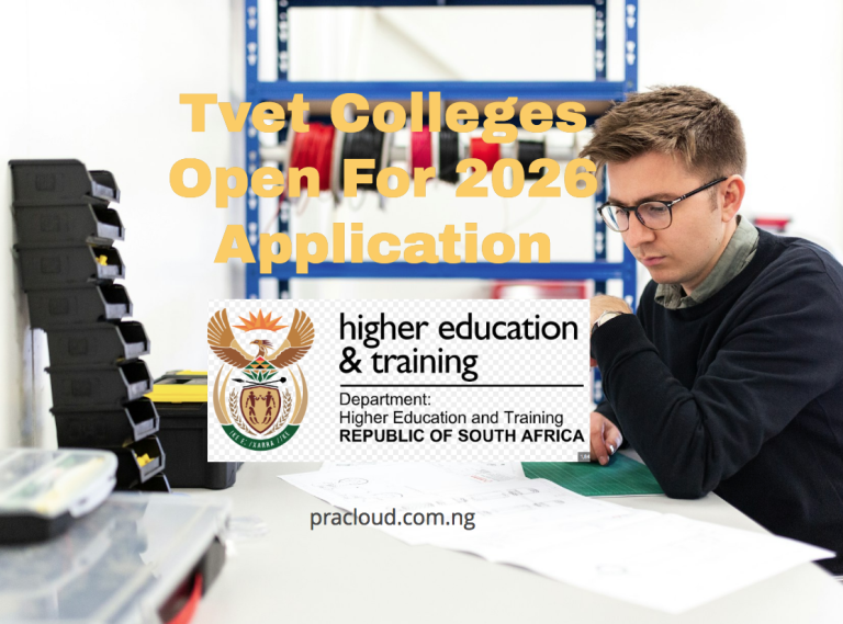 Tvet Colleges Open For 2026 Application