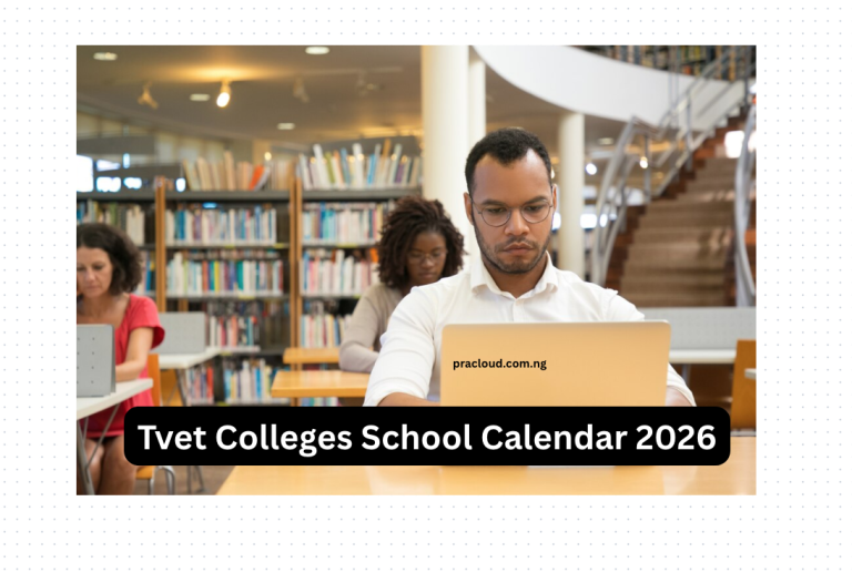 Tvet Colleges School Calendar 2026