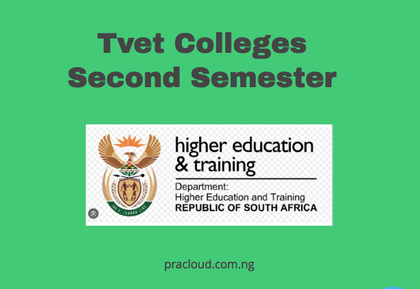 Tvet Colleges Second Semester