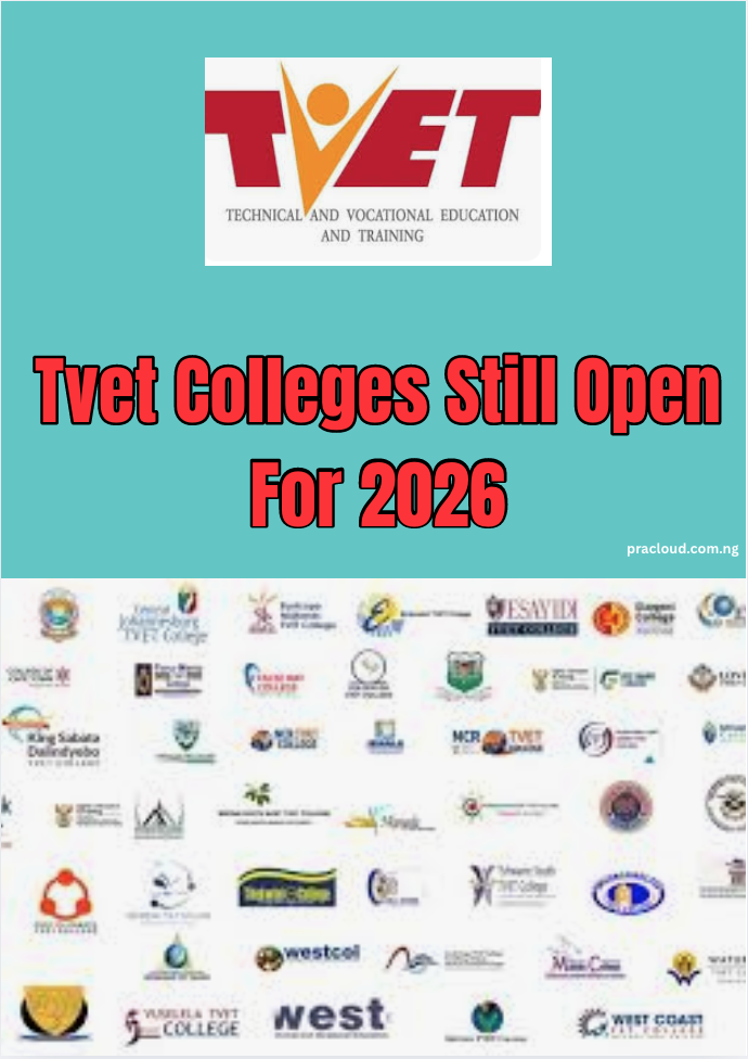 Tvet Colleges Still Open For 2026