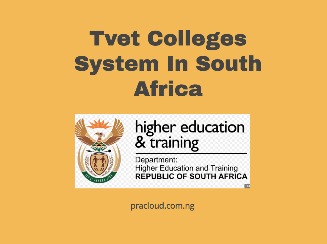 Tvet Colleges System In South Africa