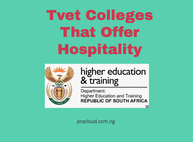 Tvet Colleges That Offer Hospitality