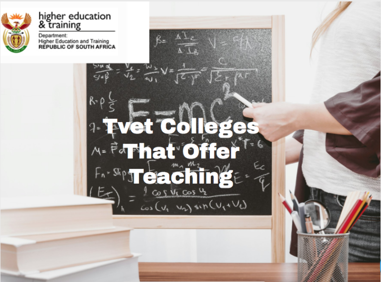 Tvet Colleges That Offer Teaching