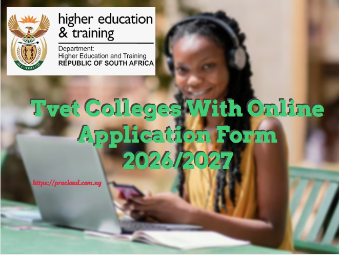 Tvet Colleges With Online Application Form 2026/2027