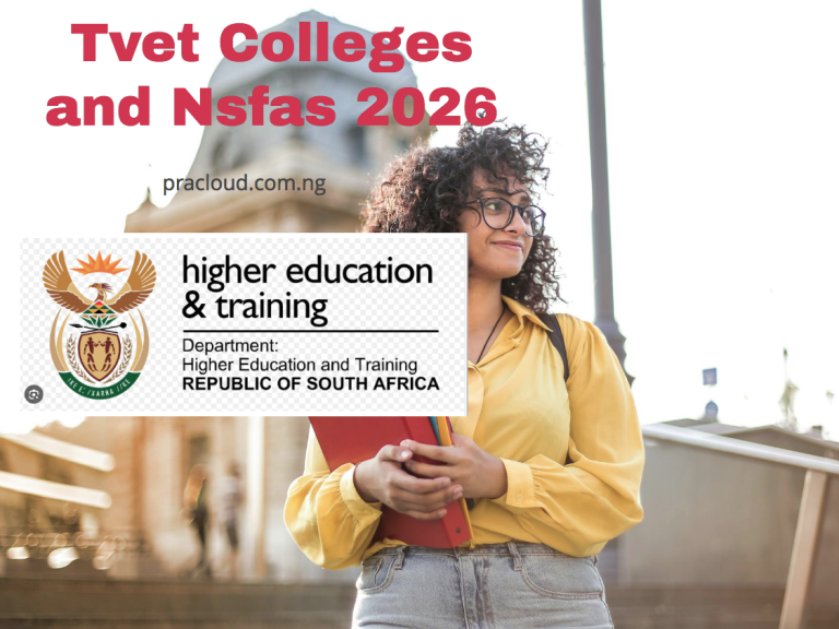 Tvet Colleges and Nsfas 2026
