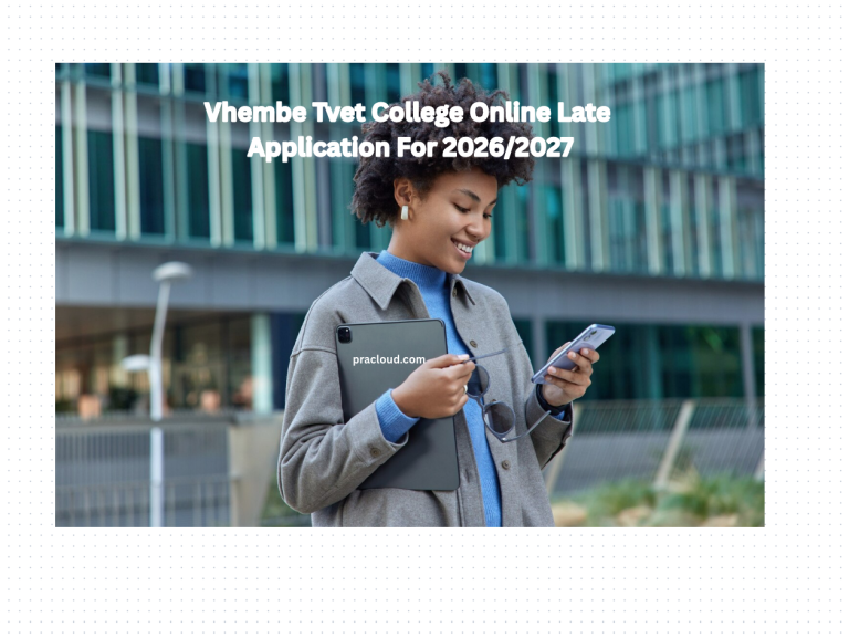 Vhembe Tvet College Online Late Application For 2026:2027