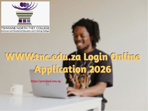 WWW.tnc.edu.za Login Online Application 2026
