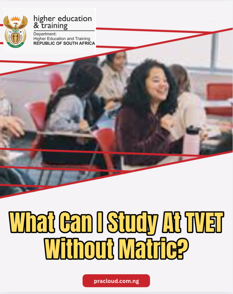 What Can I Study At TVET Without Matric?