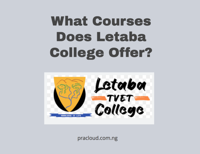 What Courses Does Letaba College Offer?