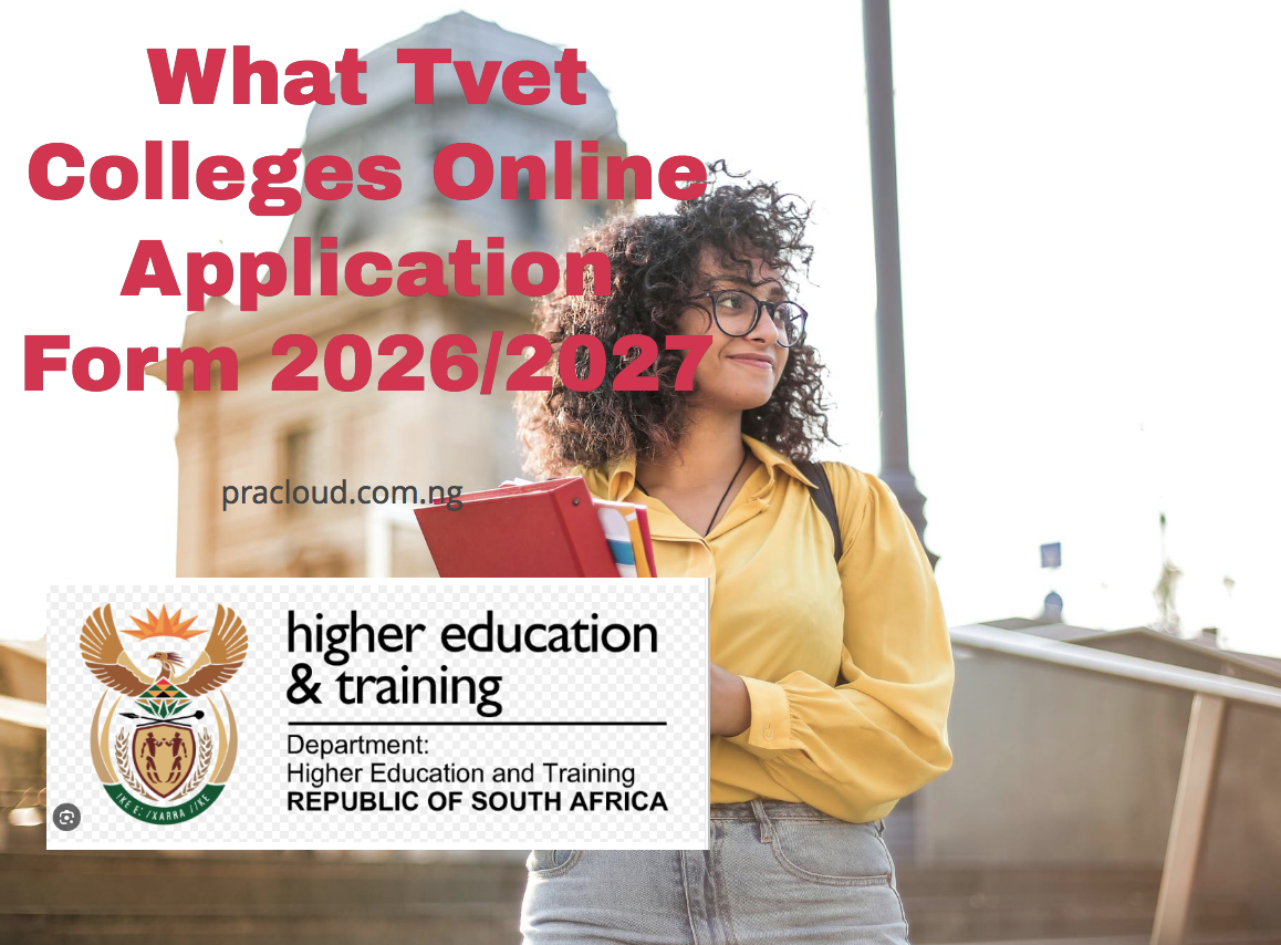 What Tvet Colleges Online Application Form 2026:2027