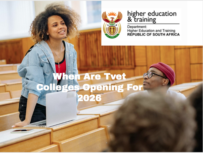 When Are Tvet Colleges Opening For 2026