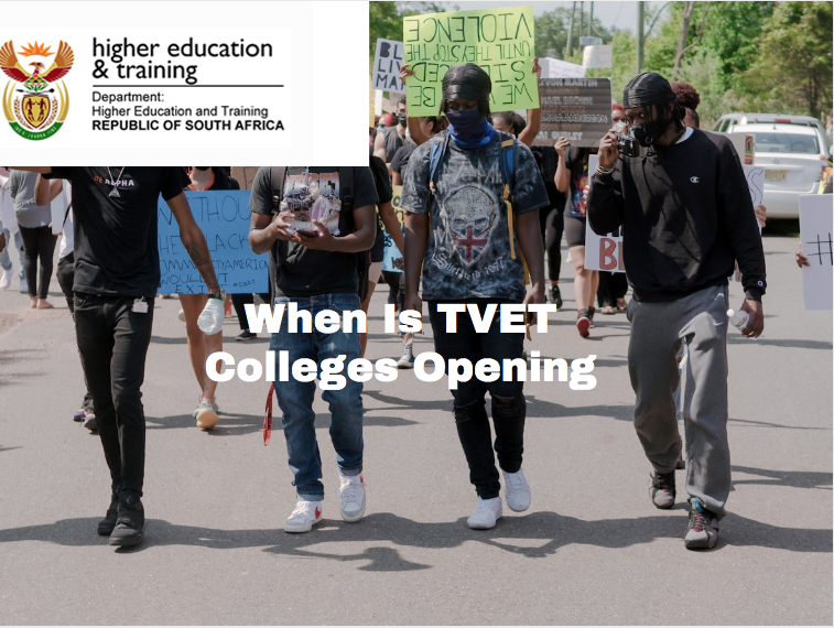 When Is TVET Colleges Opening