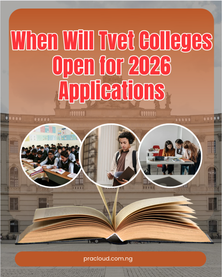 When Will Tvet Colleges Open for 2026 Applications