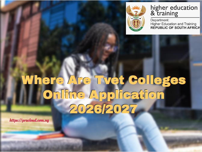 Where Are Tvet Colleges Online Application 2026/2027