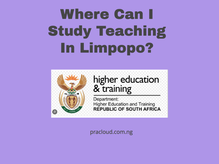 Where Can I Study Teaching In Limpopo?