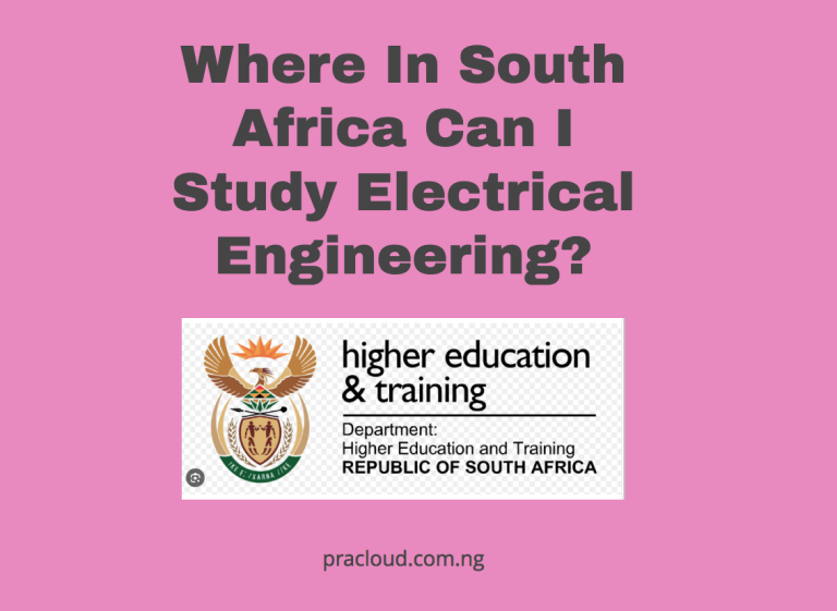 Where In South Africa Can I Study Electrical Engineering?