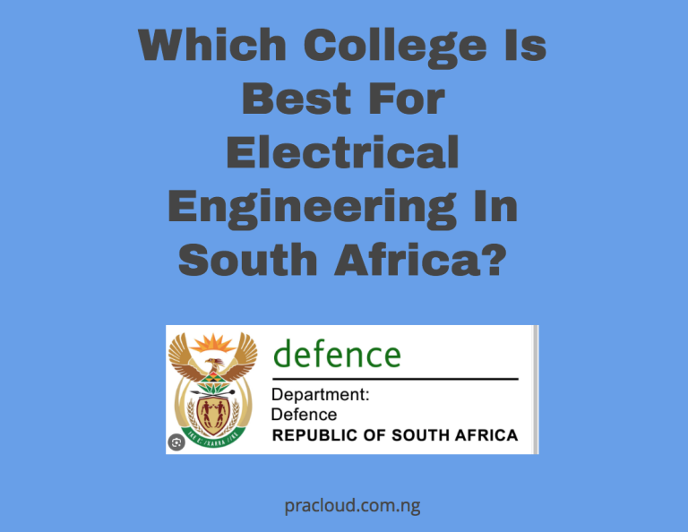 Which College Is Best For Electrical Engineering In South Africa?