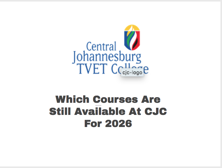 Which Courses Are Still Available At CJC For 2026