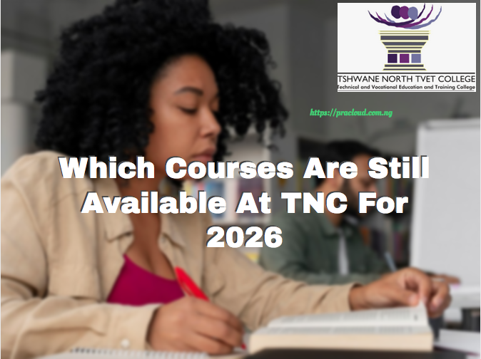 Which Courses Are Still Available At TNC For 2026