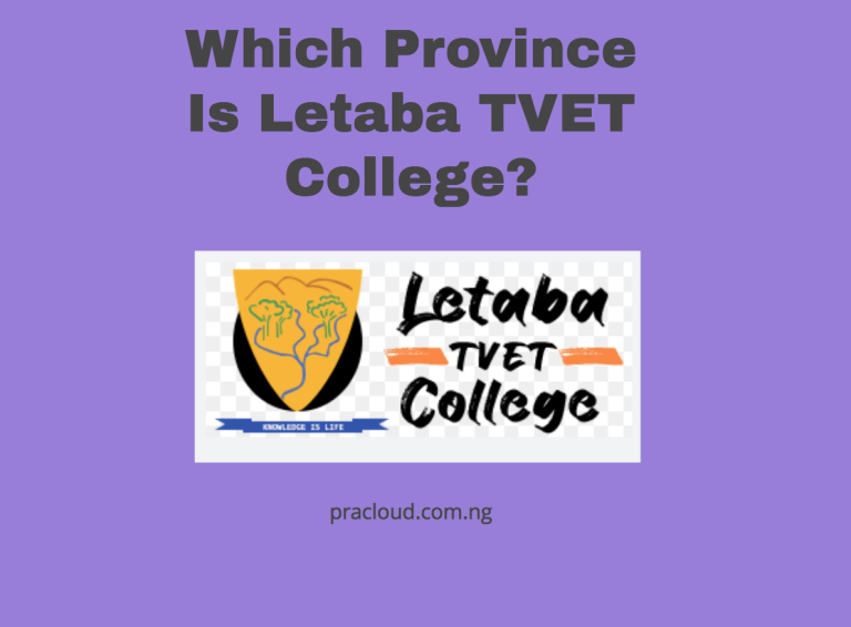 Which Province Is Letaba TVET College?