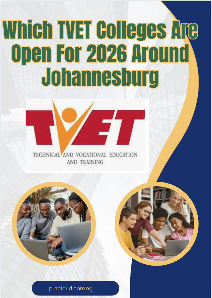 Which TVET Colleges Are Open For 2026 Around Johannesburg