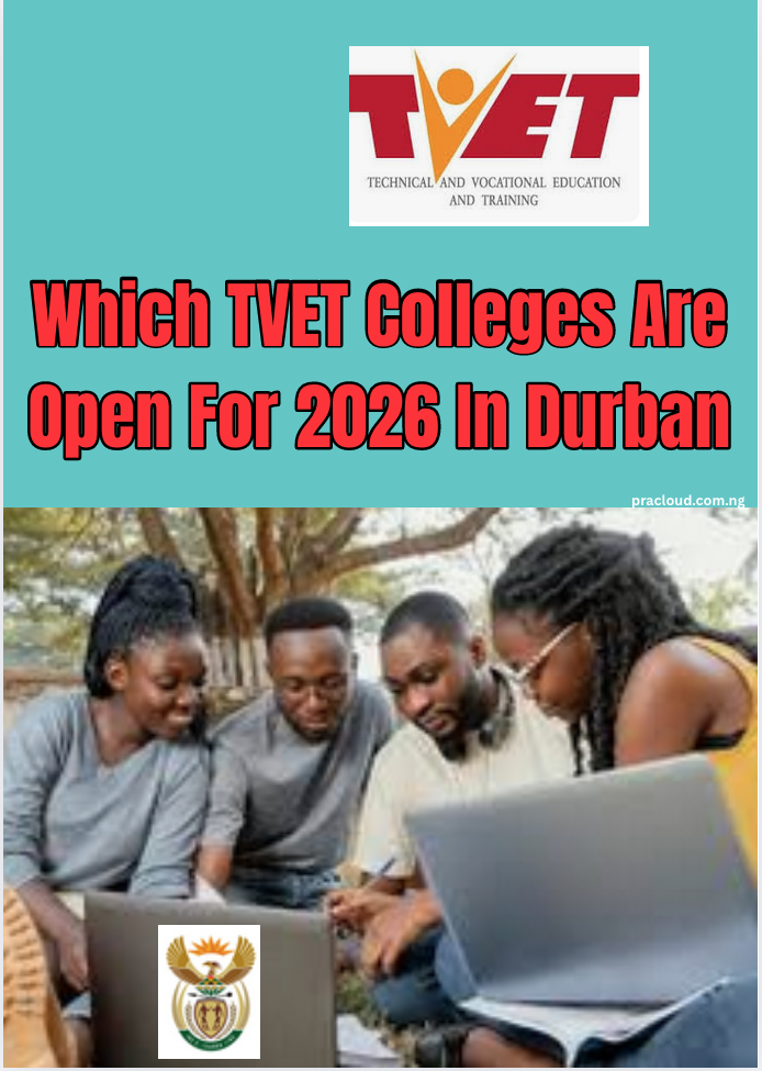Which TVET Colleges Are Open For 2026 In Durban